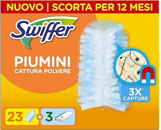 Swiffer Duster: 23 Piumini e 3 Panni per una Casa Pulita